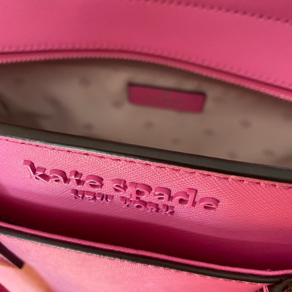 Kate Spade Medium Satchel Bag - Bright Pink - Picture 3 of 4